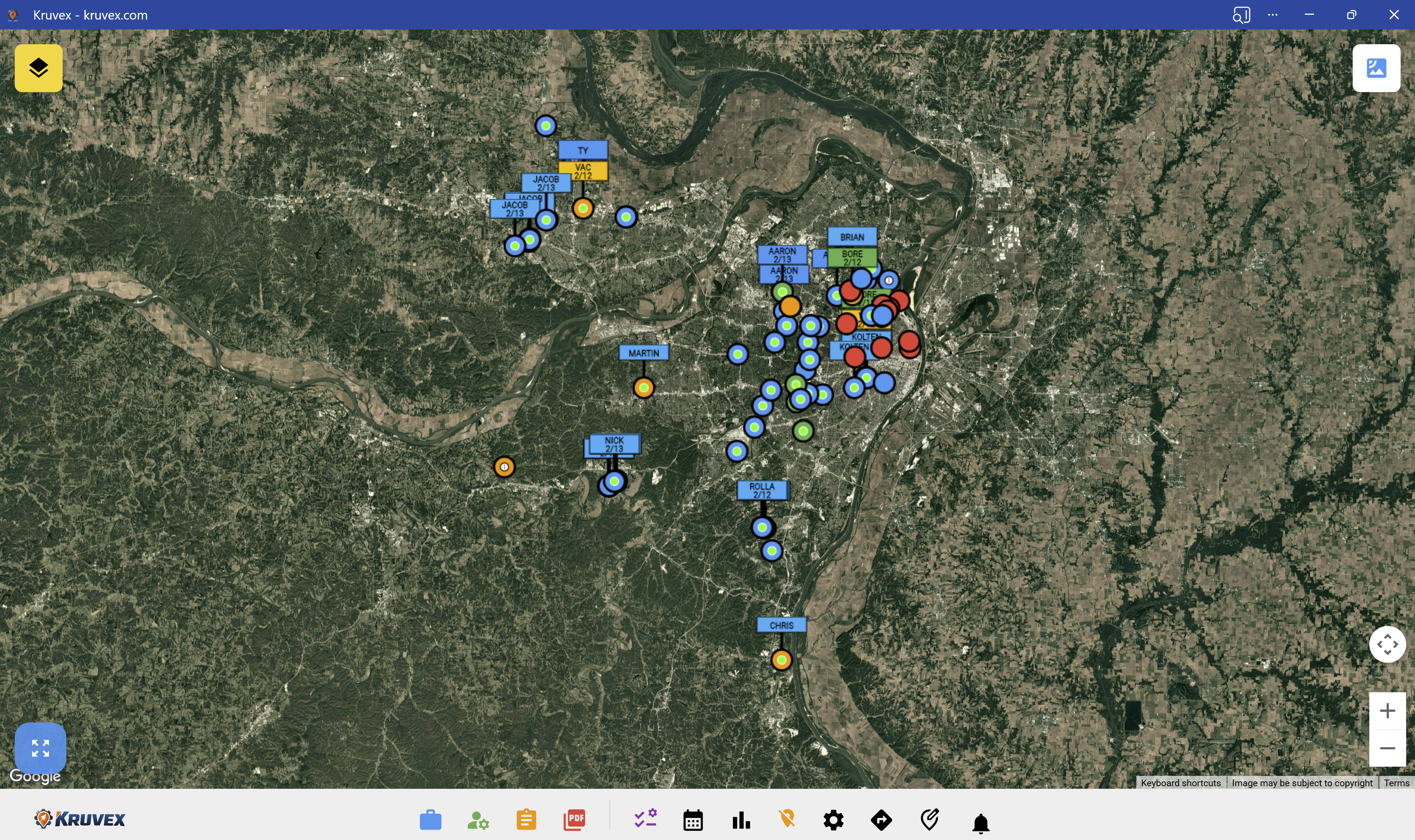 Crew Management Dashboard